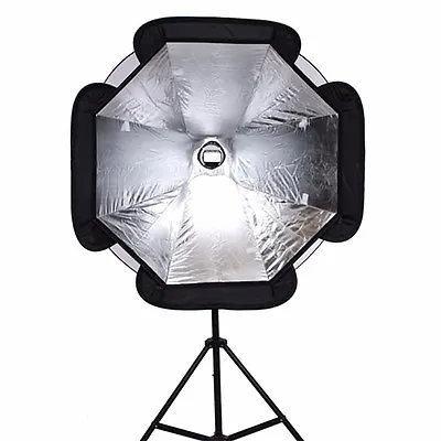 37  Octagon Umbrella Speedlite Softbox W/ Bracket For Canon Nikon Flash Light • $28