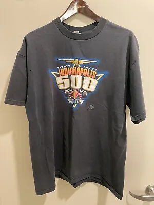 Vintage 1999 Indianapolis 500 Indy Car Race Short Sleeve Tshirt Size XL • $7.99