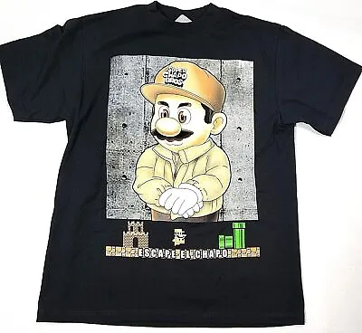 Super Chapo Bros T-shirt Escape El Chapo Guzman Mario Men's Tee Black New • $21.99