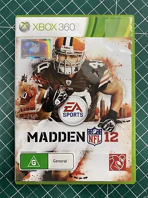 Madden NFL 12 Xbox 360 • $9