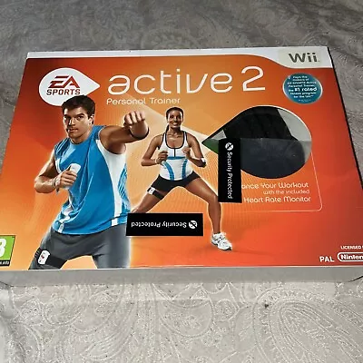 Wii EA Sports Active 2 Personal Trainer With Heart Rate Monitor • £13.49