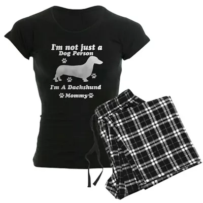 CafePress Dachshund Mommy Women's Dark Pajamas Women's Pajamas (544338579) • $39.99