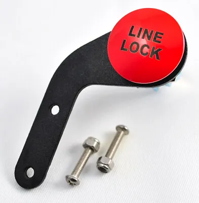 RED Line Lock Steering Wheel Burnout Momentary Activation Push Button Mushroom • $49.99