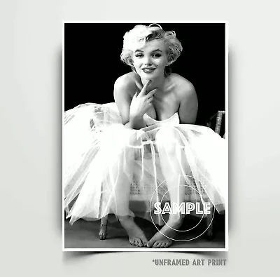 Marilyn Monroe Poster Print Unframed Fine Art Home Decor Wall Art Poster Print 2 • £9.19