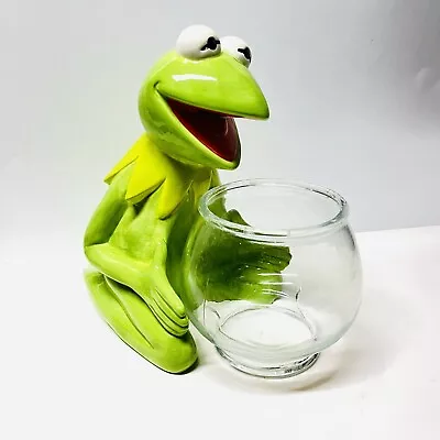 Vintage Kermit The Frog Ceramic Cookie Jar *Read Description* • $39.20