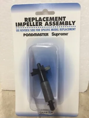 Danner Pondmaster Replacement Impeller Assembly 700 Gph For Pump MD7 PM7 • $19.99