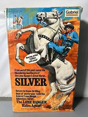 Gabriel Lone Rangers Horse SILVER WITH BOX Complete • $150