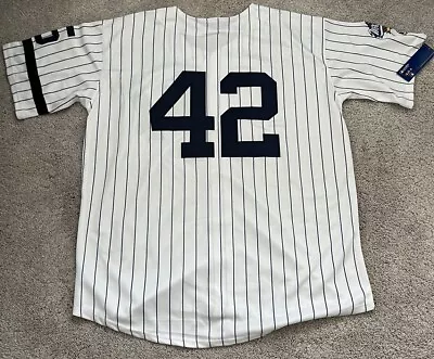 Mariano Rivera New York Yankees Cooperstown World Series Jersey Men’s Size Large • $84.99