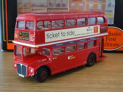 Efe Lbrt Go Ahead London Central Aec Routemaster Rm Bus Model 1:76 Code 3 Rd02 • £34.89