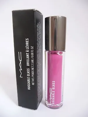 MAC Huggable Glass Lip Gloss LOVE BUZZ Full Size NEW + BOXED Rare Item • £19.95