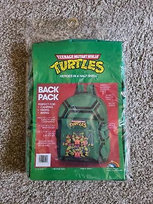 Vintage TMNT 1988 Teenage Mutant Ninja Turtles Back Pack SEALED RARE Mirage Ero • $99.99
