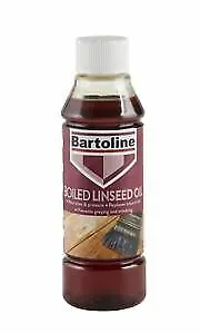 £5.99 • Buy Bartoline Boiled Linseed Oil Wood Sealer And Protector Natural Sheen 250ml DIY