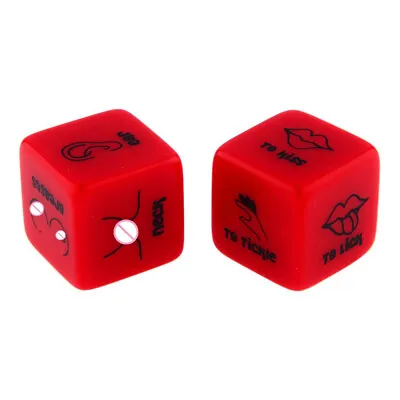 2PCS Couples Funny Sex Dice Hexagon Romance Love Gambling Adult Games • £2.27