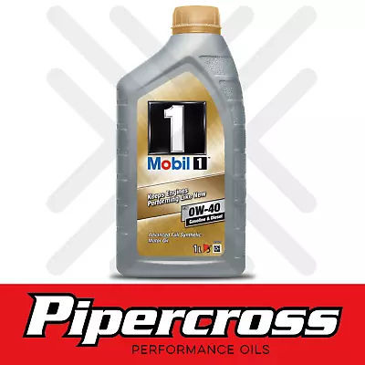 £14.99 • Buy Mobil 1 FS 0W-40 Fully Synthetic Engine Oil 1L 1 Litre