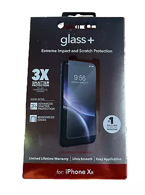 ZAGG InvisibleShield Glass+ Extreme Impact And Scratch Protection IPhone XR • $8.50