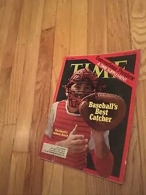 TIME Magazine Johhny Bench Cincinnati July 10 1972 Plastic Sleeve Fantastic • $7.99