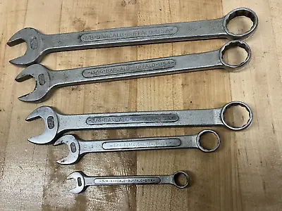 Vintage Barcaloy Buffalo Wrench Lot Of 5 - SAE (Made In USA) • $22