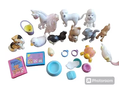 21 Pc Lot Vintage Kenner Littlest Pet Shop 90s Animals Acc. Horse Turtle Duck • $26