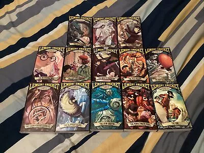 £40 • Buy Lemony Snicket’s A Series Of Unfortunate Events Complete Book Set