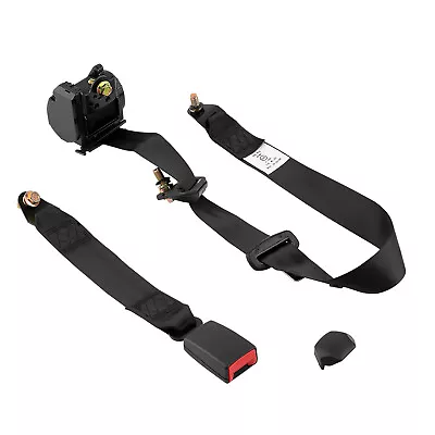 Adjustable Retractable 3 Point Safety Seat Belts Strap For Car Auto UTV Offroad • $30.80