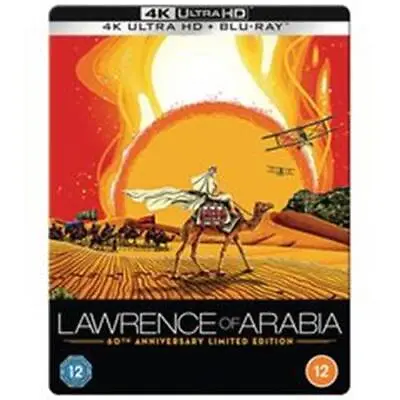 Lawrence Of Arabia 1962 4K UHD+BR Limited Edition Steelbook Blu-ray Movie Film • £209.99