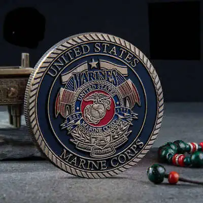 Marine Commemorative Challenge Coin Collectible Gift Craft • $3.50