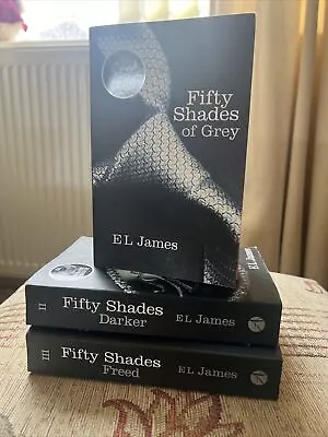 Fifty (50) Shades Of Grey Trilogy * Set Of 3 Books * E.l. James • £6