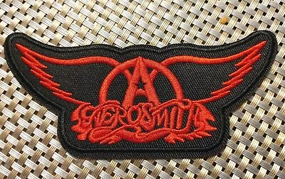 Aerosmith (band) Embroidered Patch Iron-On Sew-On US Shipping • $4.49