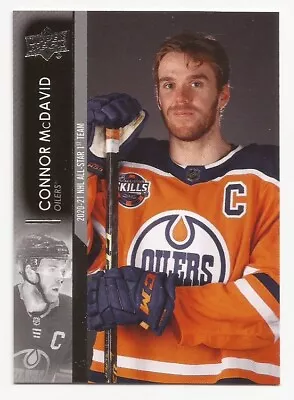 2021-22 Upper Deck Extended Edmonton Oilers Connor Mcdavid Hockey Card #668 • $1.25