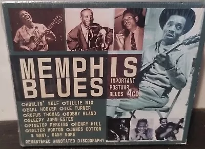 Memphis Blues Post War Blues 4 CD Box Set IMPORT JSP Records  • $20