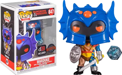 $21.99 • Buy Dungeons & Dragons - Warduke US Exclusive #847 Pop! & Dice