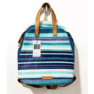 NWT: Vera Bradley - Women's Spring Mint Stripe Mini Totepack / Mini Backpack • $50