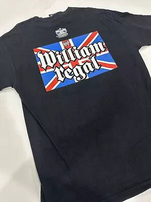 Vintage 2005 WWE William Regal Born Naughty T-Shirt • $79.99