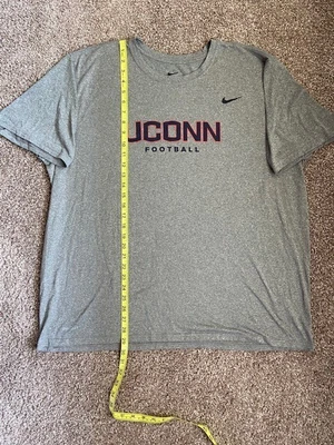 $19.99 • Buy Nike UConn Huskies 3XL Gray Short Sleeve Dri-FIT Nike Tee