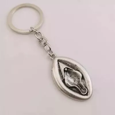 Vulva Vagina Keyring Keychain Novelty Gift Funny Humorous Rude Present • £4.49