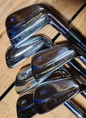 Mizuno MP 14 Tiger Woods 97 Masters. 4-PW Graphite Exsar Stiff Very Good • $599.99