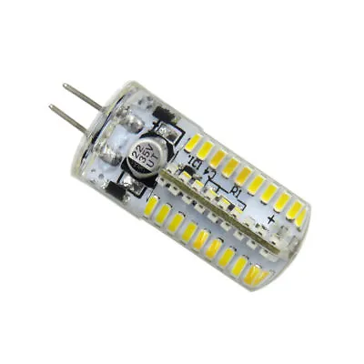 G4 GU4.0 LED Bulb 3W DC12~24V AC12V 72 3014SMD Silicone Lamp White/Warm White • $36.29