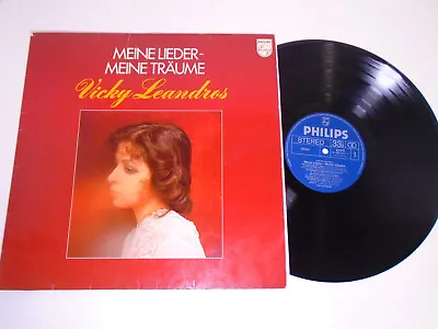 Vicky Leandros Meine Lieder - Meine Traume Germany 1976 Lp Philips 64 579 • $9.99