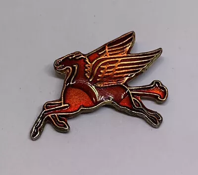 Vintage Mobile Gas Oil Pegasus Logo Lapel Pin (77) • $19.99