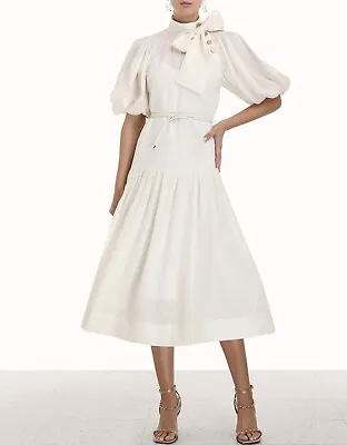 Zimmermann Cream MIDI Dress • $148.31