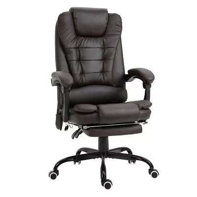 7-Point Vibrating Massage Executive Office Chair High Back With Lumbar Support • $155.99