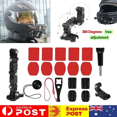 Motorcycle Helmet Chin Mount Holder For GoPro Hero8/7/6/5/4 XiaoYi Action Camera • $14.73