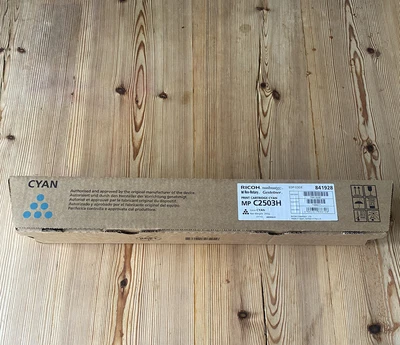 £44.99 • Buy Genuine Ricoh 841928 MP C2503  Cyan Toner Cartridge