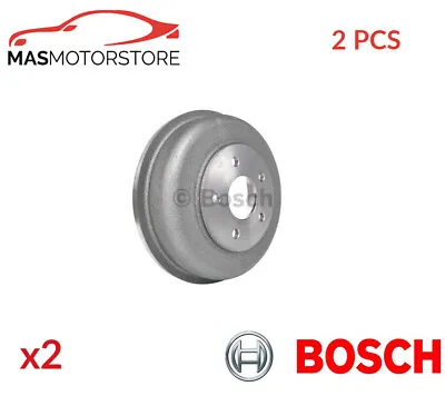 £156.95 • Buy Brake Drum Pair Set Rear Bosch 0 986 477 129 2pcs G New Oe Replacement