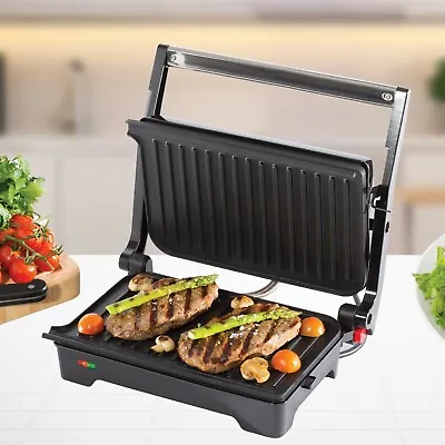 £30.99 • Buy Daewoo Electric Healthy Grill Sandwich Toaster Panini Toastie Maker Press No Fat