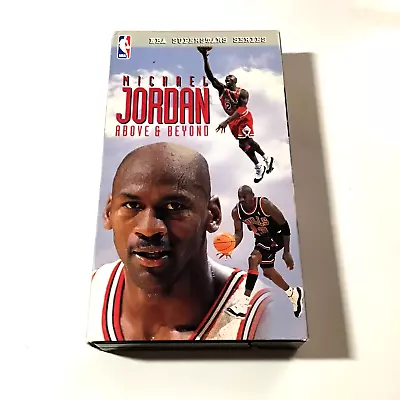 Michael Jordan Above & Beyond (VHS 1996) NBA Basketball Chicago Bulls • $5.86