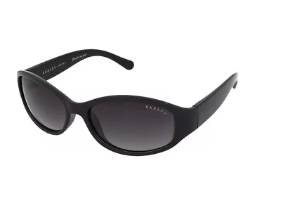 Radley Womens RDS Krystie 104p Sunglasses Black Oval Frame New With Tags • £26.95