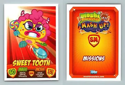 Sweet Tooth - Moshi Monsters Mash Up! Series 2 Topps 2011 Trading Card • $1.23