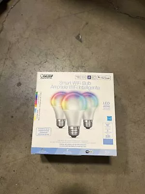 3-PACK Feit Electric 60W LED Smart Bulb 3004570 • $19.99