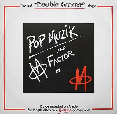 £10.49 • Buy M  - Pop Muzik / M Factor (12 , Single)